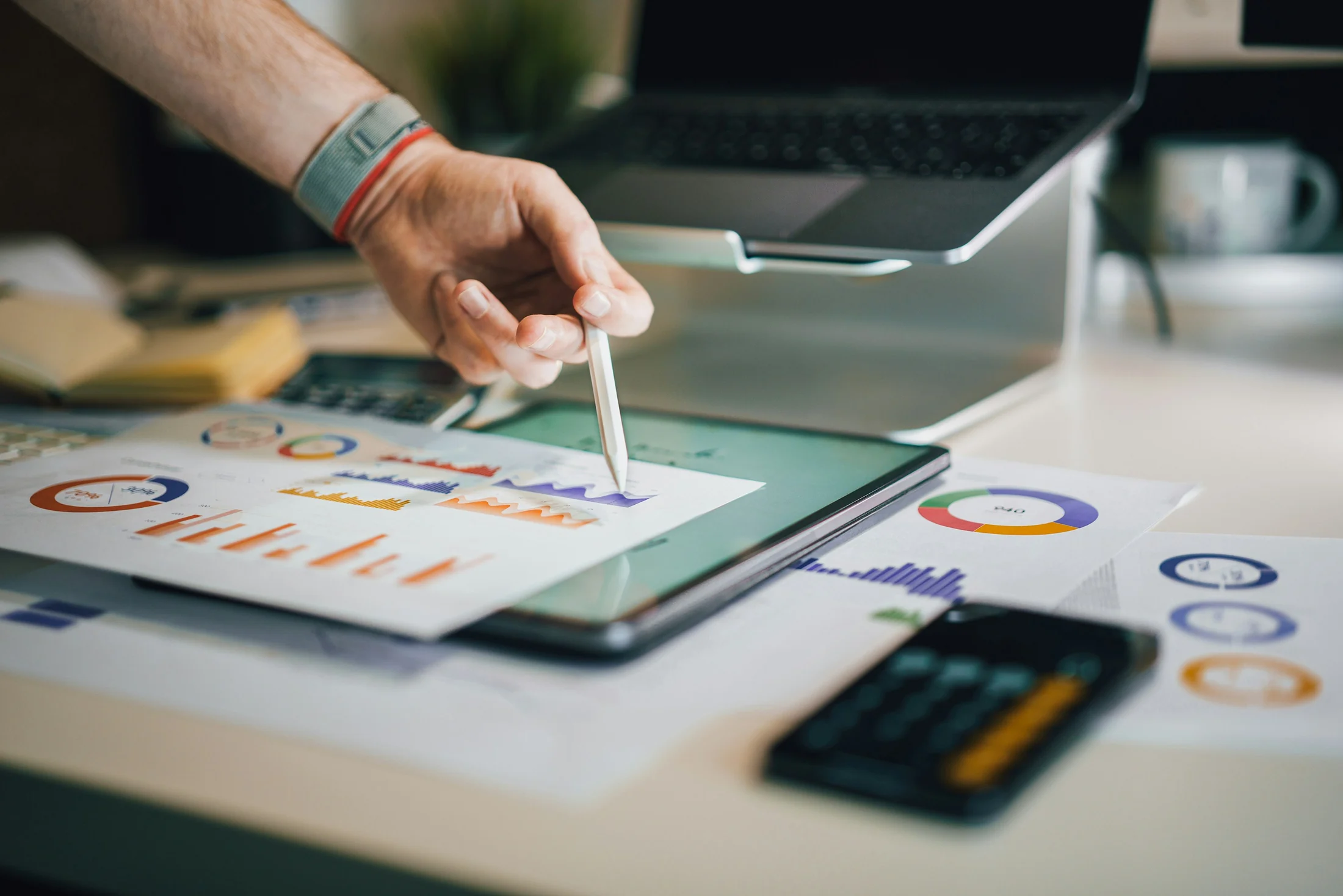 Financial insight interface with portfolio analysis